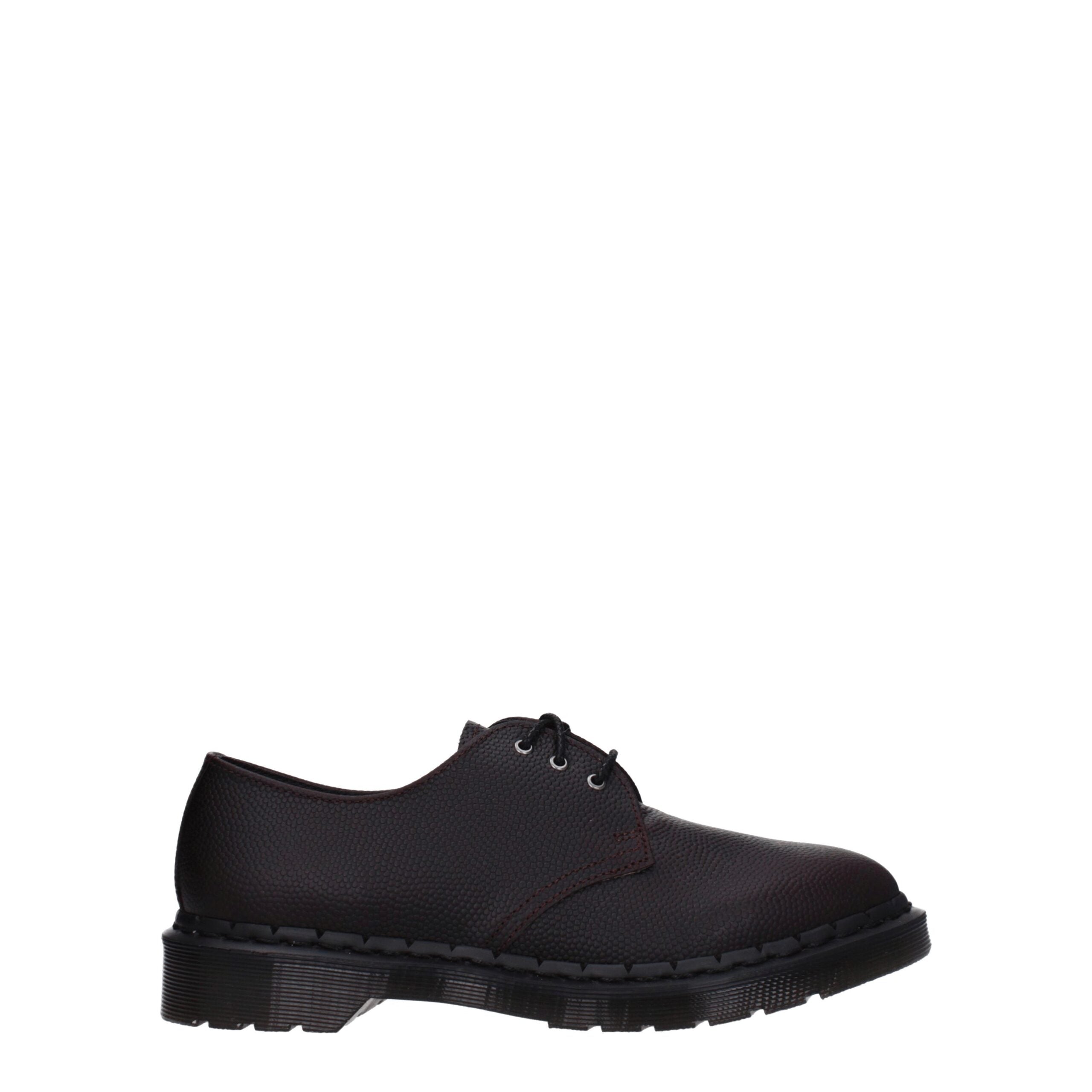 Purple Leather Oxfords And Derbies