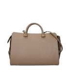 Beige Leather Handbag