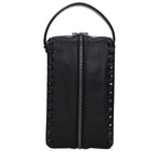 Black Leather Clutch Bag