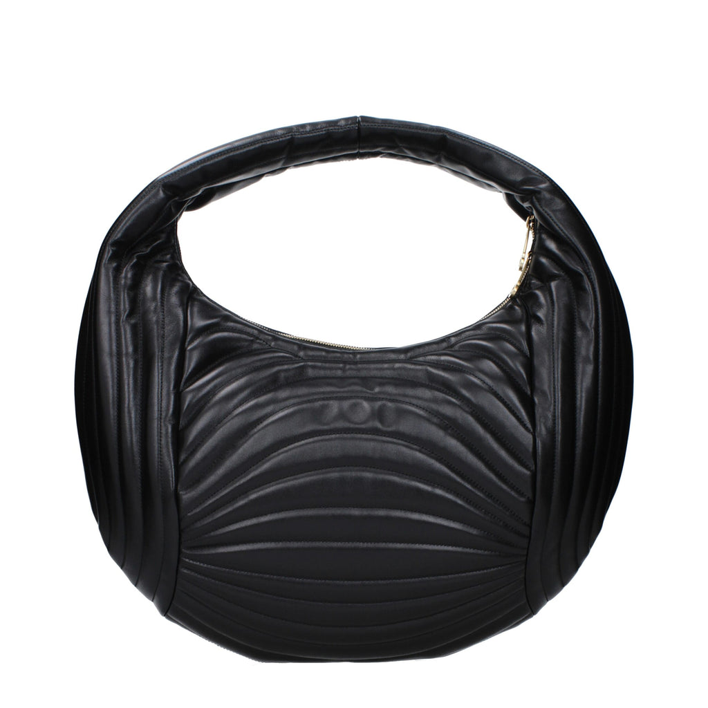 Black Leather Handbag