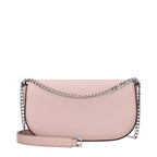 Pink Leather Crossbody Bag