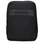 Black Fabric Crossbody Bag
