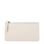 Beige Leather Wallet