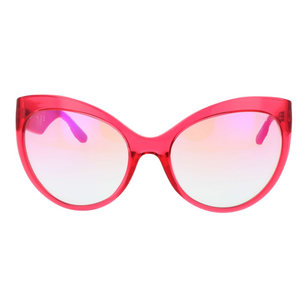 Pink Stainless Steel Sunglasses