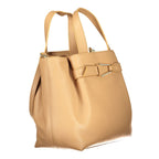 Marrone Poliuretano Women Handbag