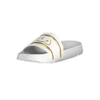 White Polyurethane Women's Slipper