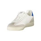 White Polyurethane Men's Sneaker