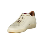 Bianco Polyurethane Men Sneaker
