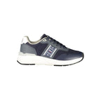Blu Polyester Men Sneaker
