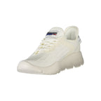 White Polyester Men's Sneaker