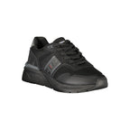 Nero Polyester Men Sneaker