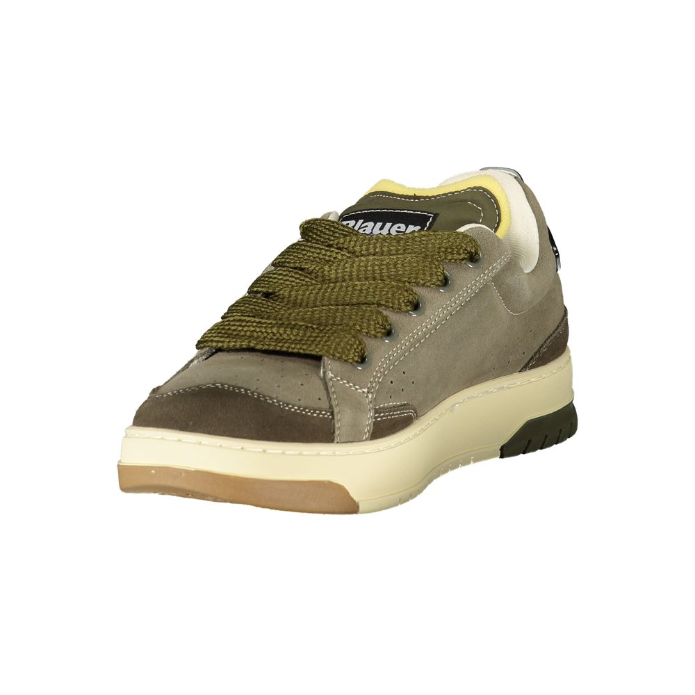 Verde Polyurethane Men Sneaker