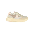 Beige Polyurethane Women Sneaker