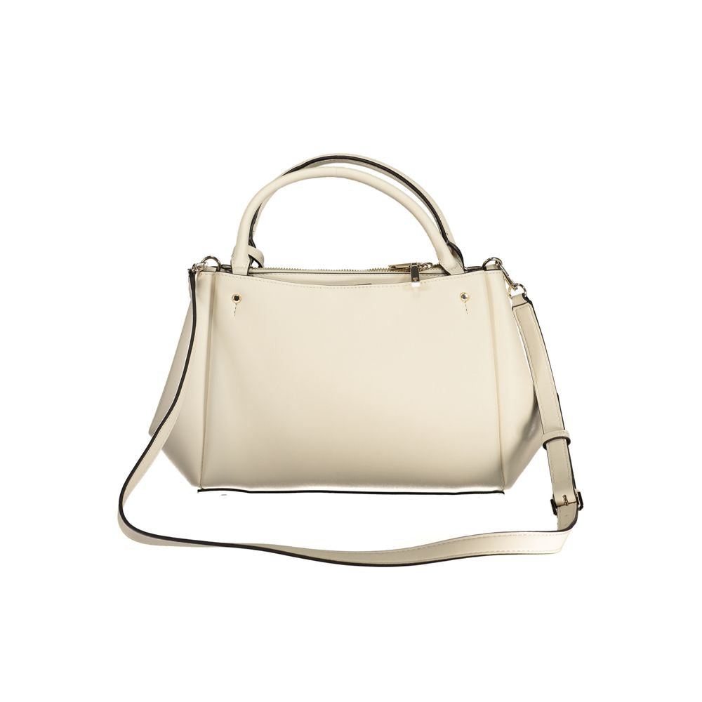 Bianco Poliuretano Women Handbag
