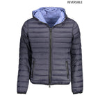 Blue Nylon Men's Jacket