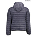 Blue Nylon Men's Jacket