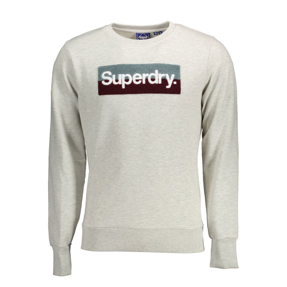 Grigio Cotton Men Sweatshirt