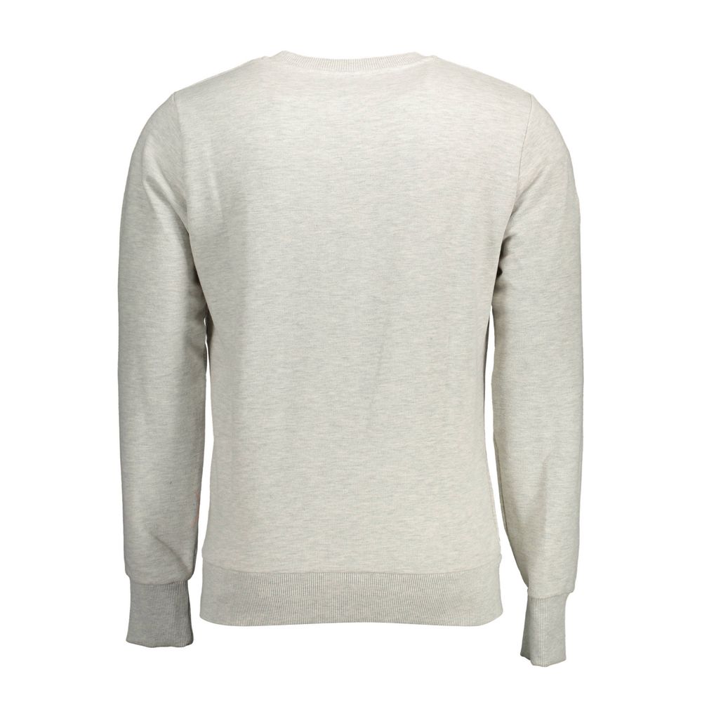 Grigio Cotton Men Sweatshirt