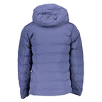 Blue Polyamide Men's Jacket