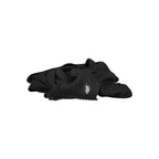 Black Wool Men's Scarf