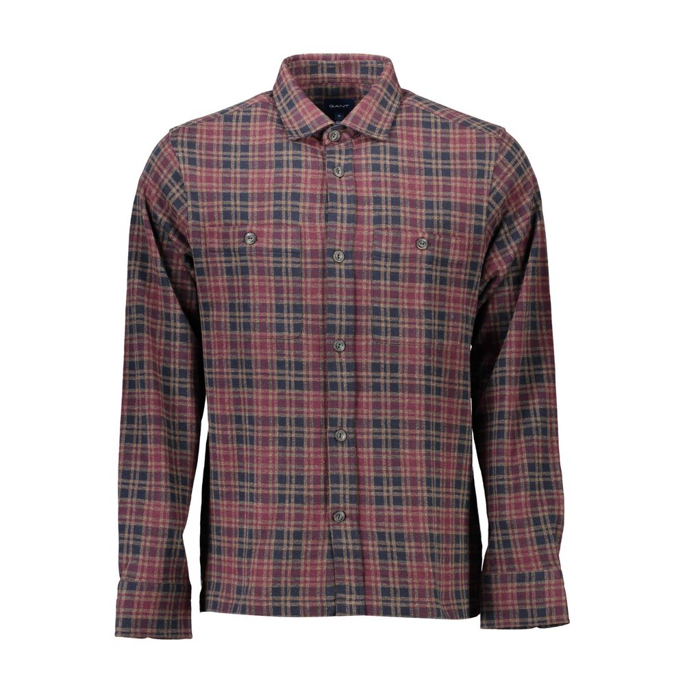 Marrone Cotton Mens Shirt