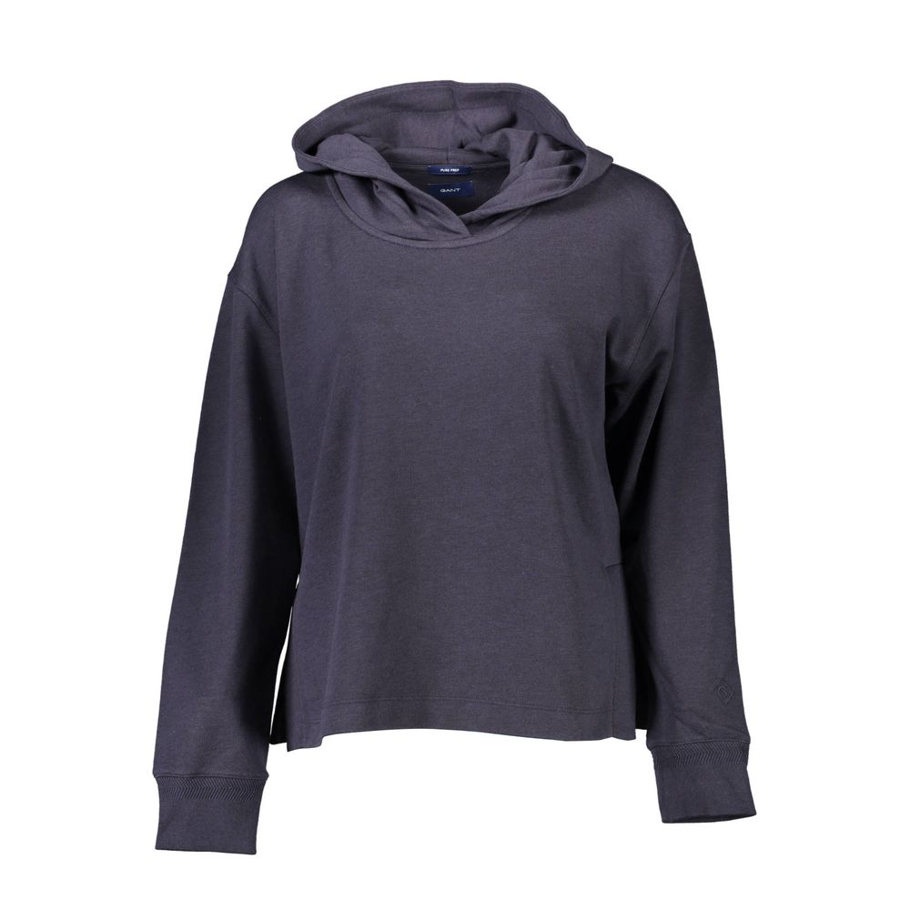 Blue Cotton Women's Sweatshirt