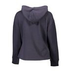 Blue Cotton Women's Sweatshirt