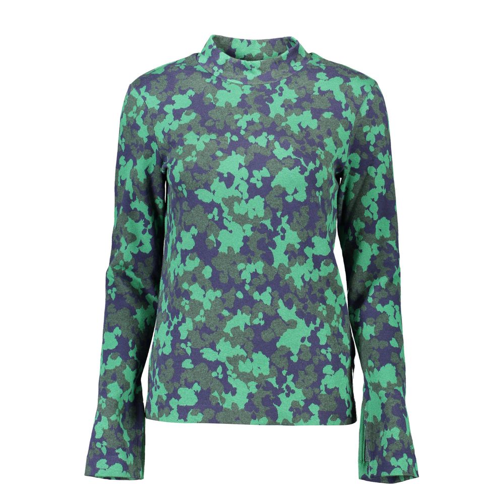 Verde Viscosa Donna Maglia