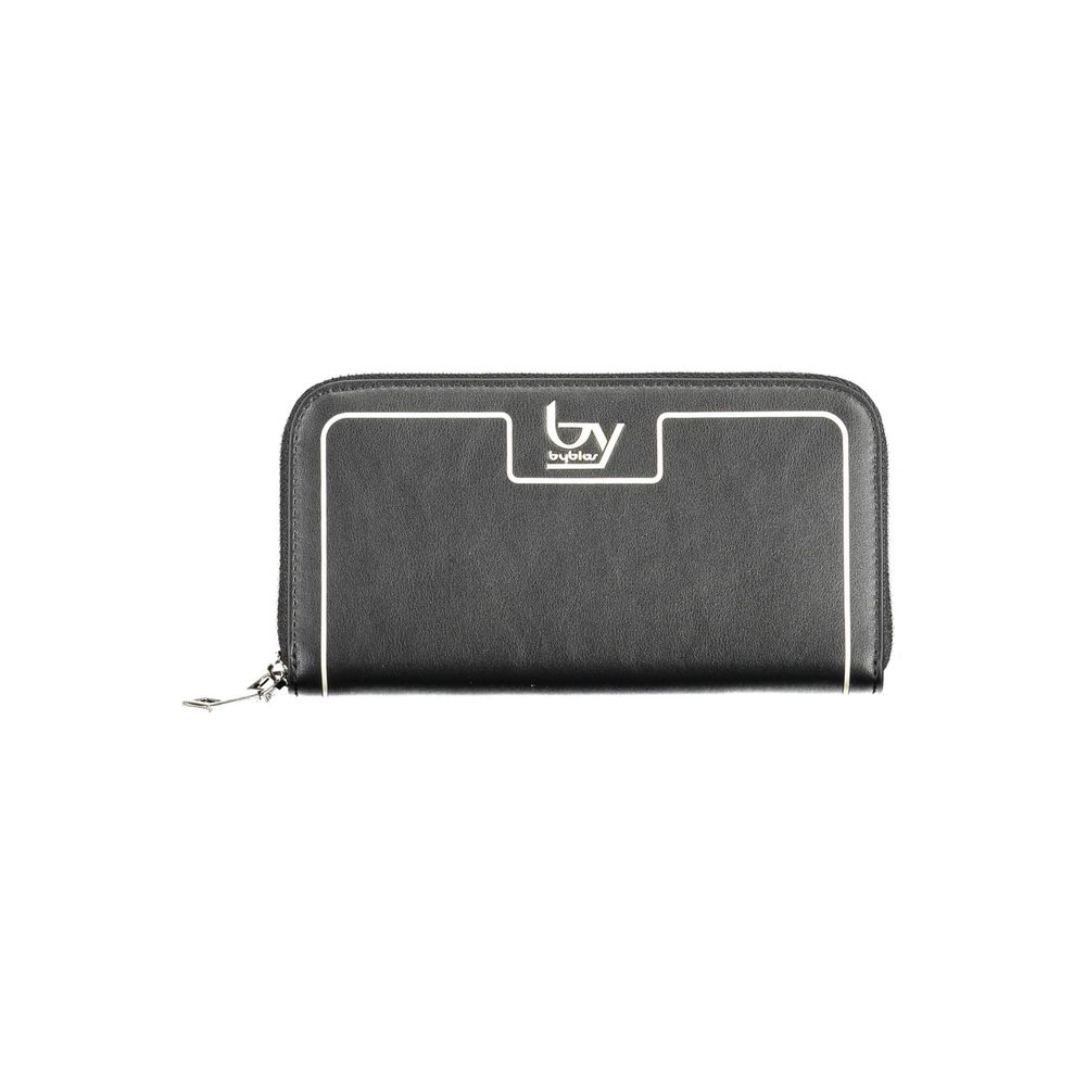 Nero Poliuretano Women Wallet