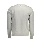 "Gray Cotton Men's Sweatshirt"