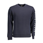 Blue Cotton Men's Sweatshirt