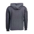 Blue Cotton Men's Sweatshirt