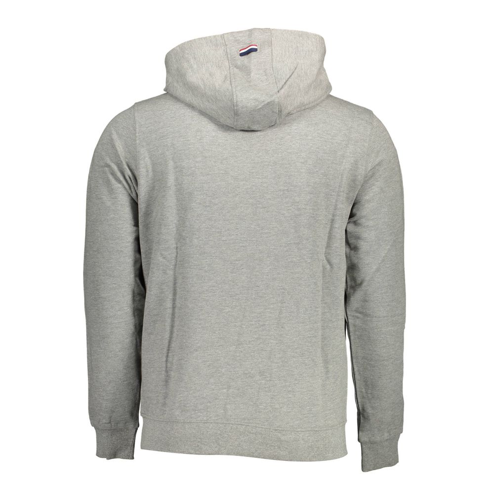 Gray Cotton Mens Sweatshirt