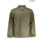 Green Nylon Men's Jacket