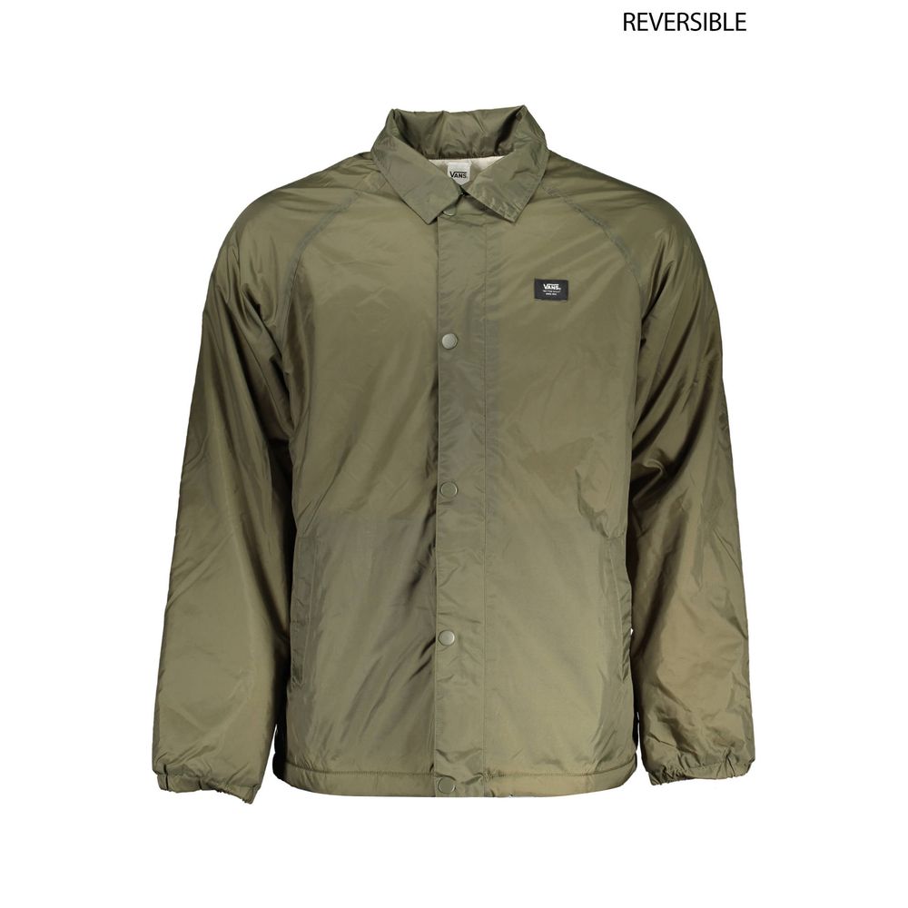 Green Nylon Men's Jacket