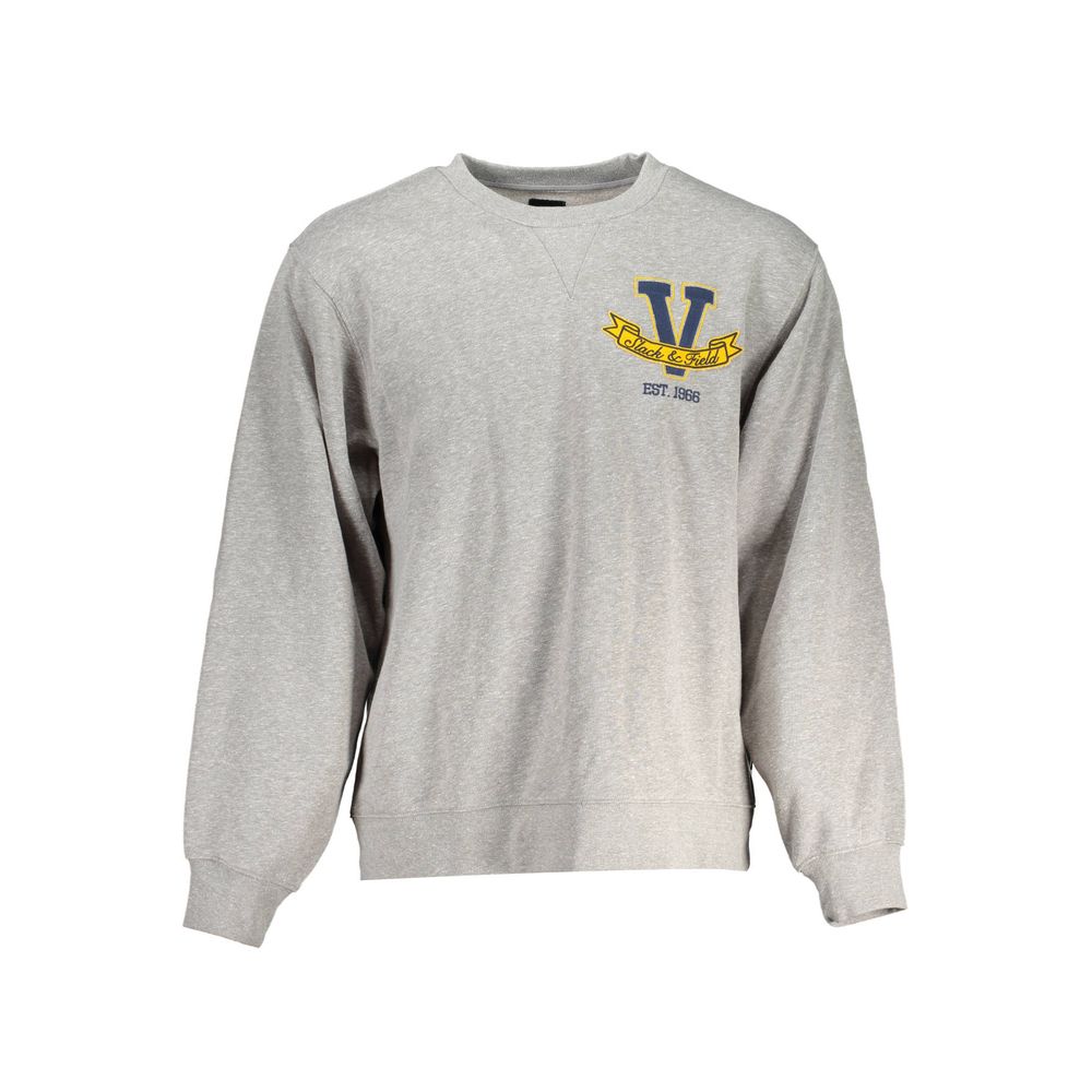 Gray Cotton Men's Sweatshirt