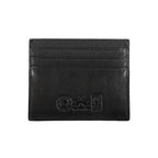 Black Leather Men Wallet Holder