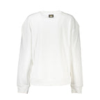 Bianco Cotton Women Sweatshirt