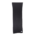 Black Cotton Men Scarf