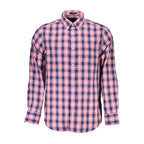 Blue Cotton Men's Shirt