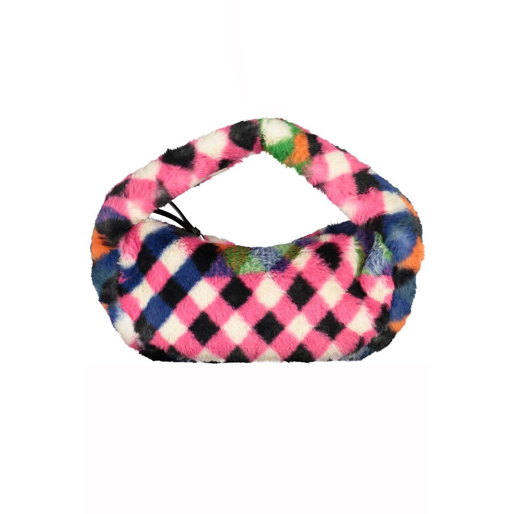 Nero Polyurethane Women Handbag