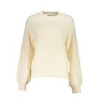 White Polyester Women's Sweater
