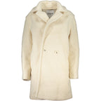 Bianco Polyester Women Jacket