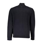 Black Tessuto Men Cardigan