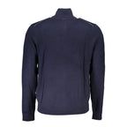 Blue Tessuto Men's Cardigan