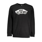 Black Cotton Men's Sweatshirt