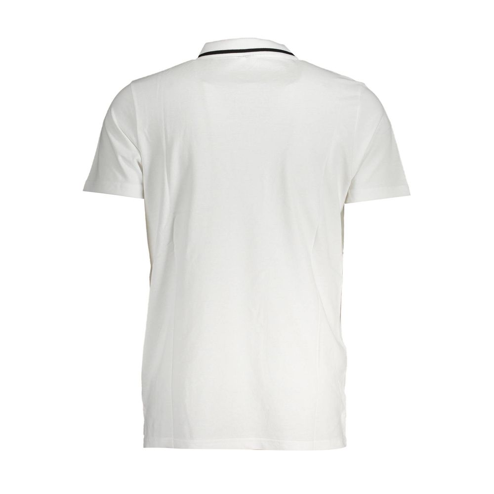 White Cotton Mens Polo Shirt