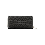 Black Polyurethane Women Wallet
