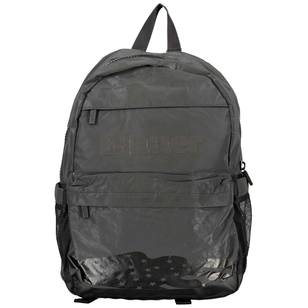 Nero Polyester Men's Backpack