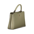 Verde Poliuretano Women Handbag